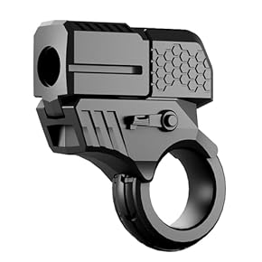 銃型フィジェットトイ 　ブラック フィジェット トイ 銃 金属製 ブラック